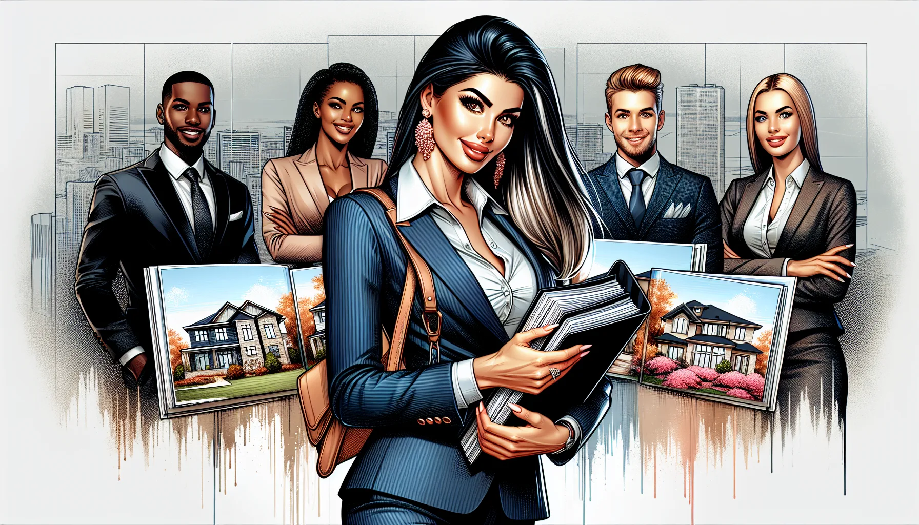 Illustration of a strong personal brand in real estate