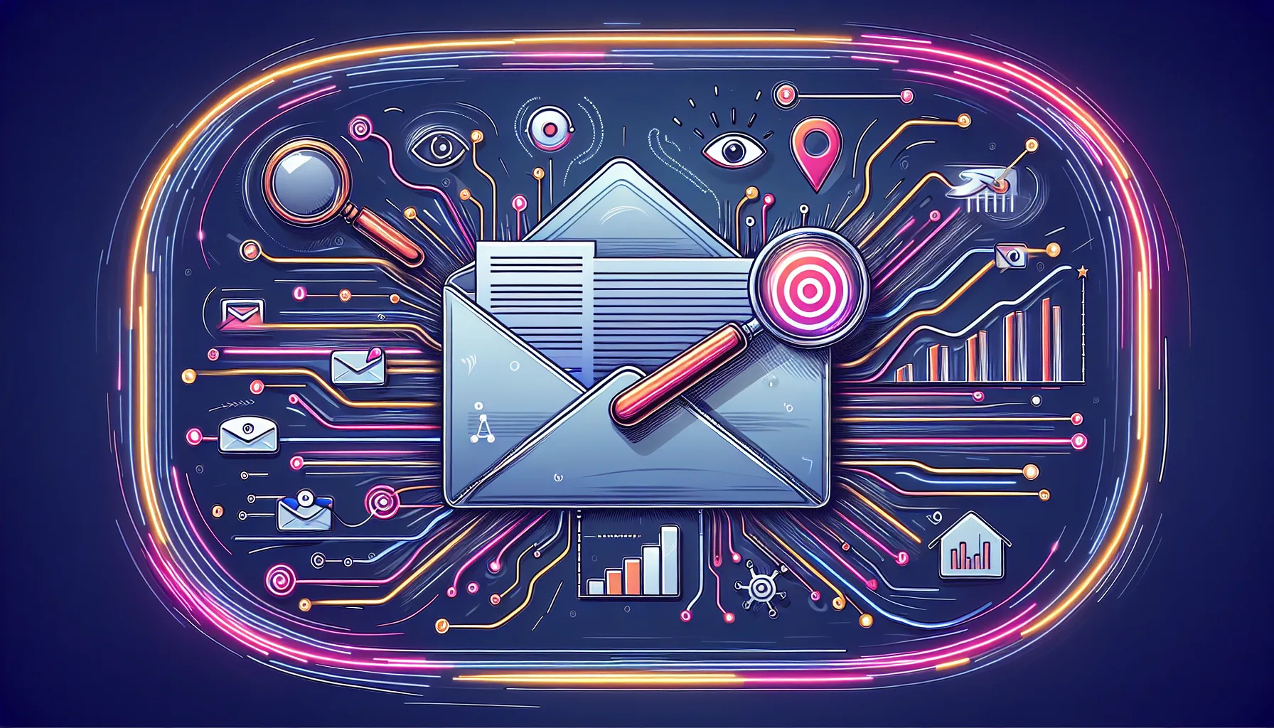 Illustration of a personalized email with engagement tracking