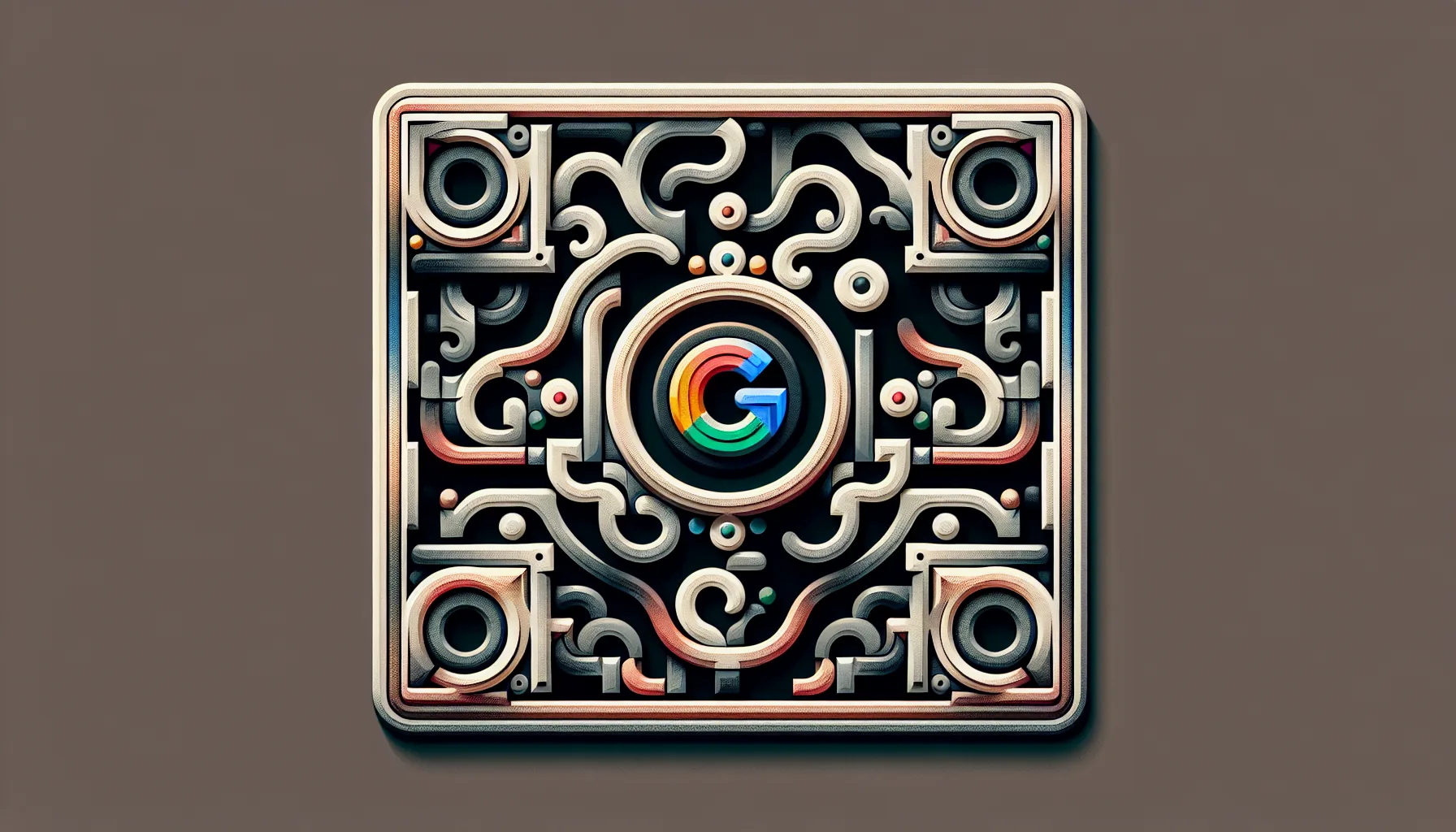 Illustration of a customized QR code image