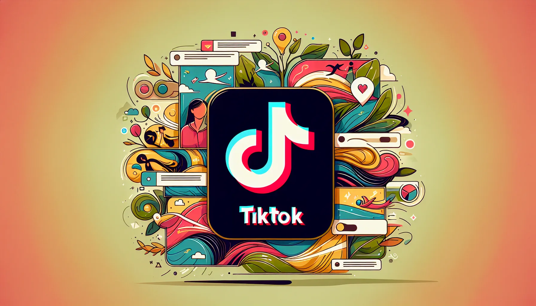 TikTok profile with professional visuals and niche focus