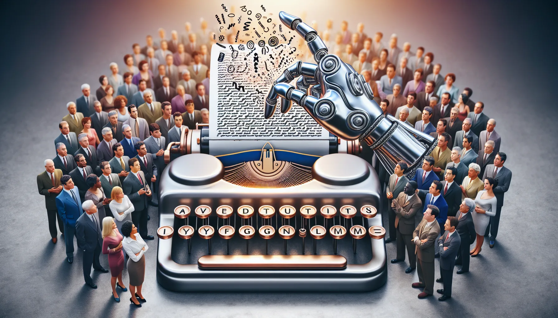 Engaging illustration of persuasive copywriting for landing pages