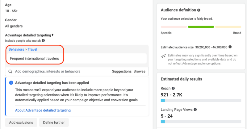Frequent international travelers
