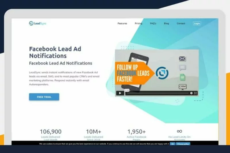 LeadSync for social media advertising