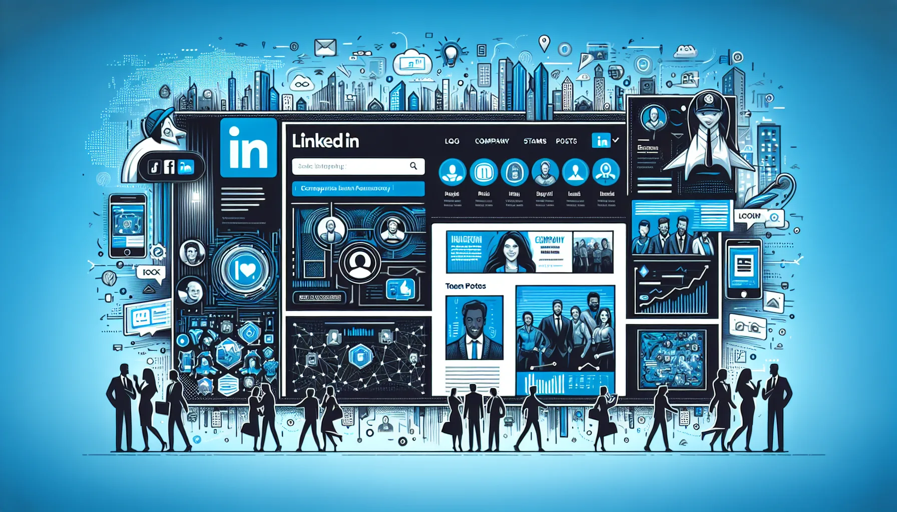 Professional LinkedIn Company Page