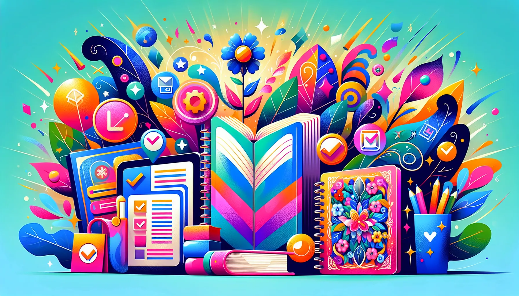 An illustration depicting various types of lead magnets.