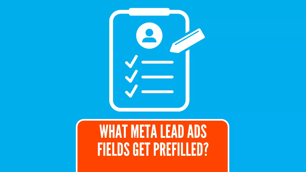 What Facebook Lead Ad Fields can be Prefilled?