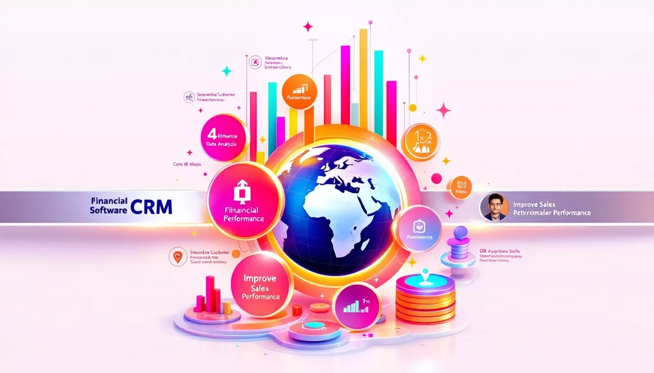 An overview of the top CRM software for financial services, showcasing various platforms.