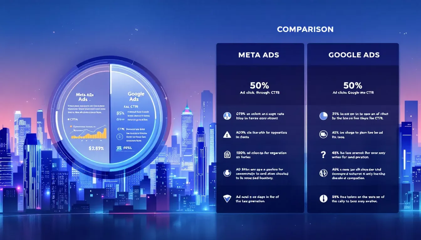 An overview of lead generation strategies using meta ads and google ads.