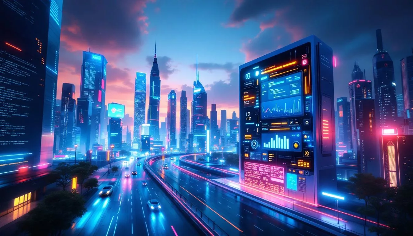 An example of a generated social media post using AI tools.