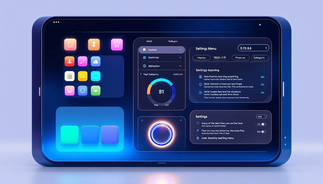 Configuring Vapi Assistant settings on the dashboard, including button customization.