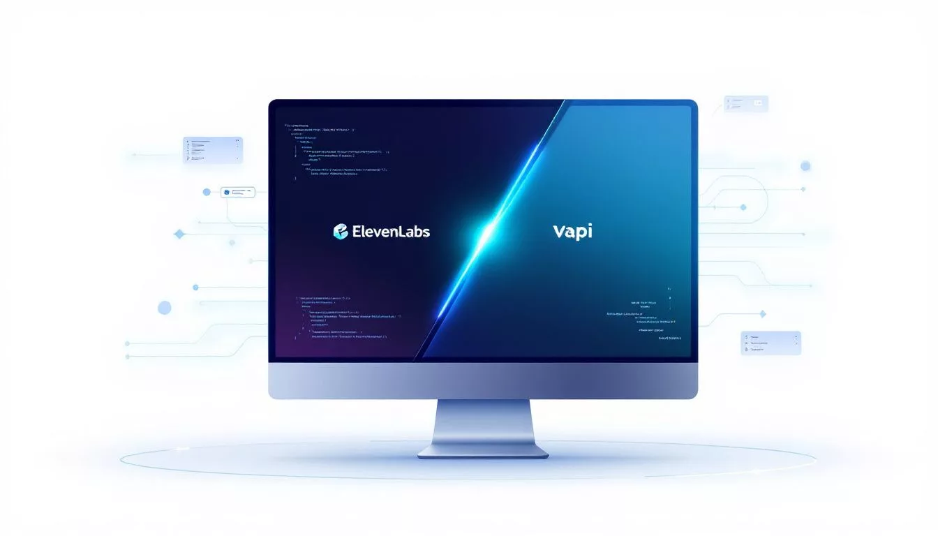 Integrating ElevenLabs with Vapi, showing an example of API integration.