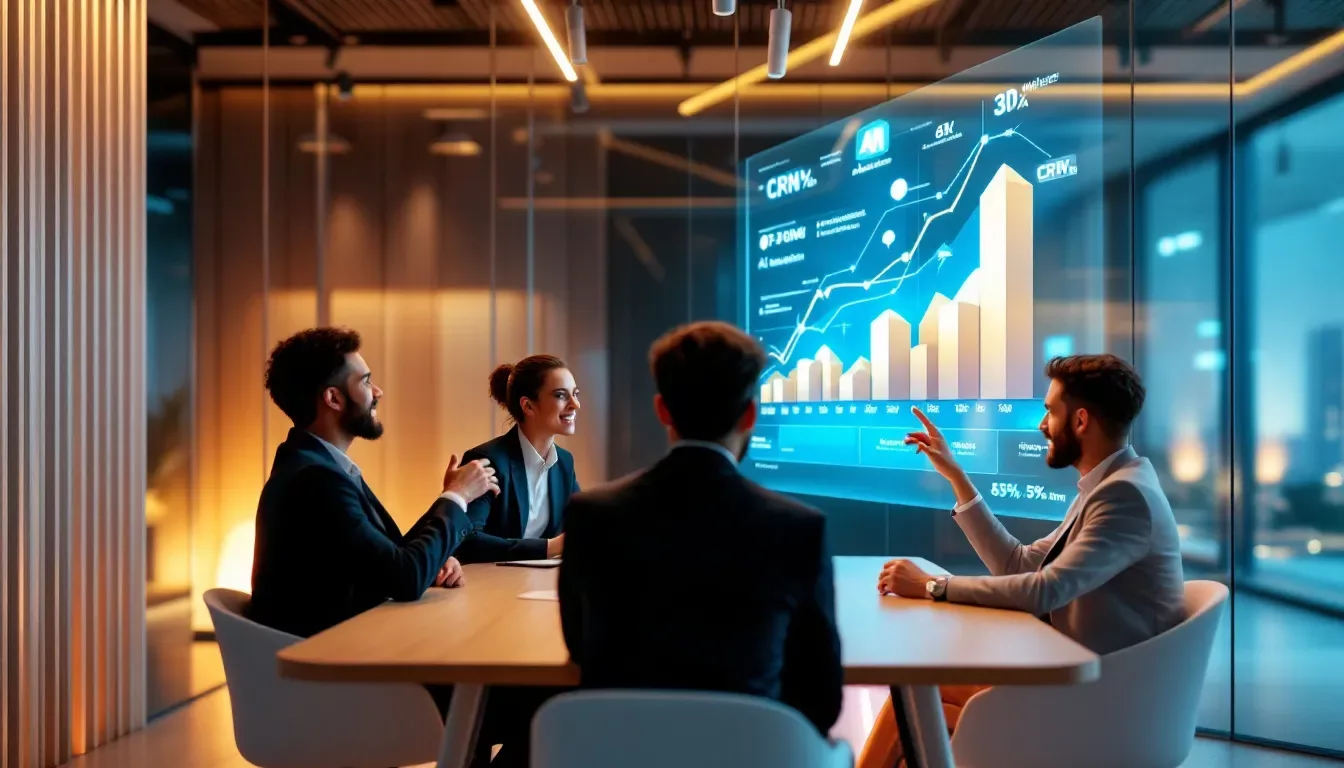 AI-enhanced CRMs for real estate professionals to manage client relationships.