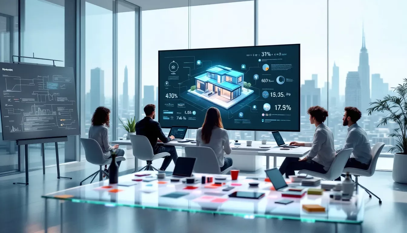 AI tools for property valuation and market analysis in real estate.