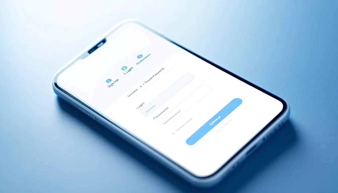 An optimized form design for mobile users.