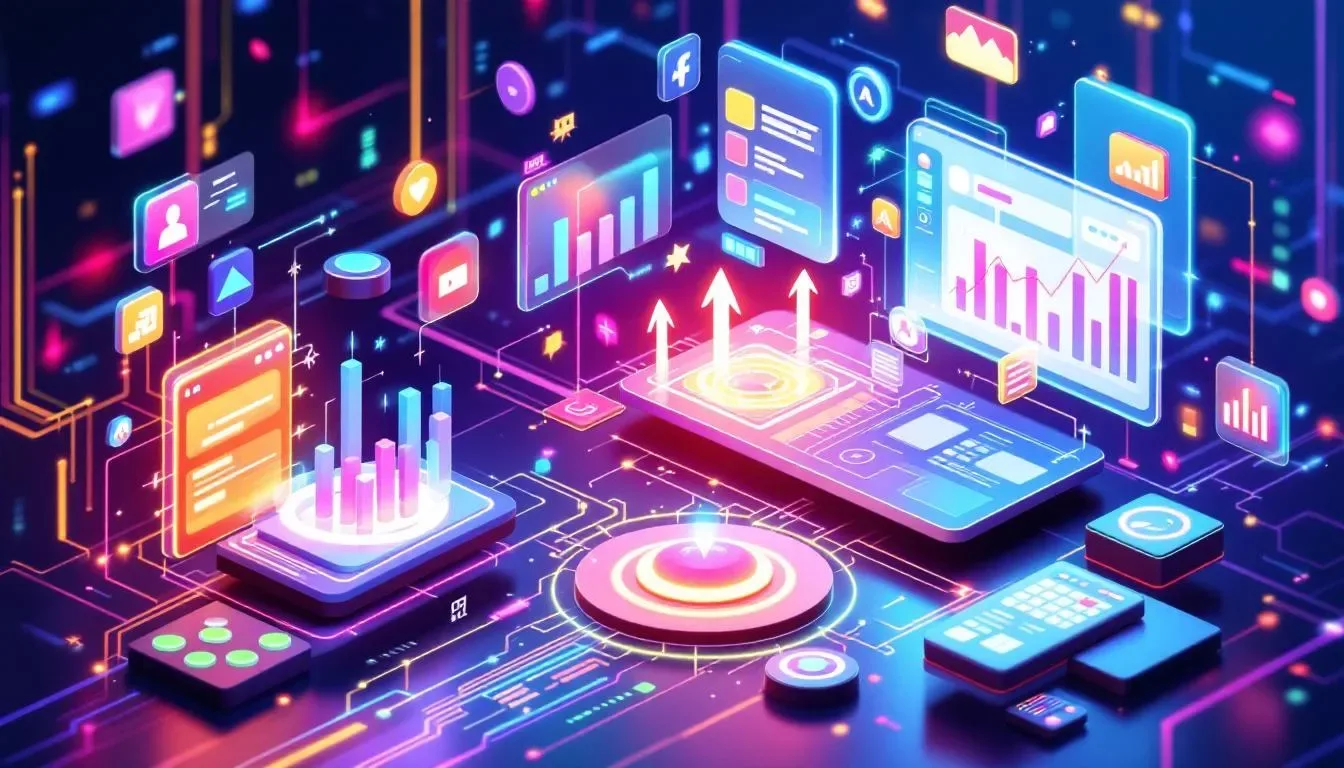 An infographic illustrating the importance of tracking Facebook ads in Google Analytics 4.