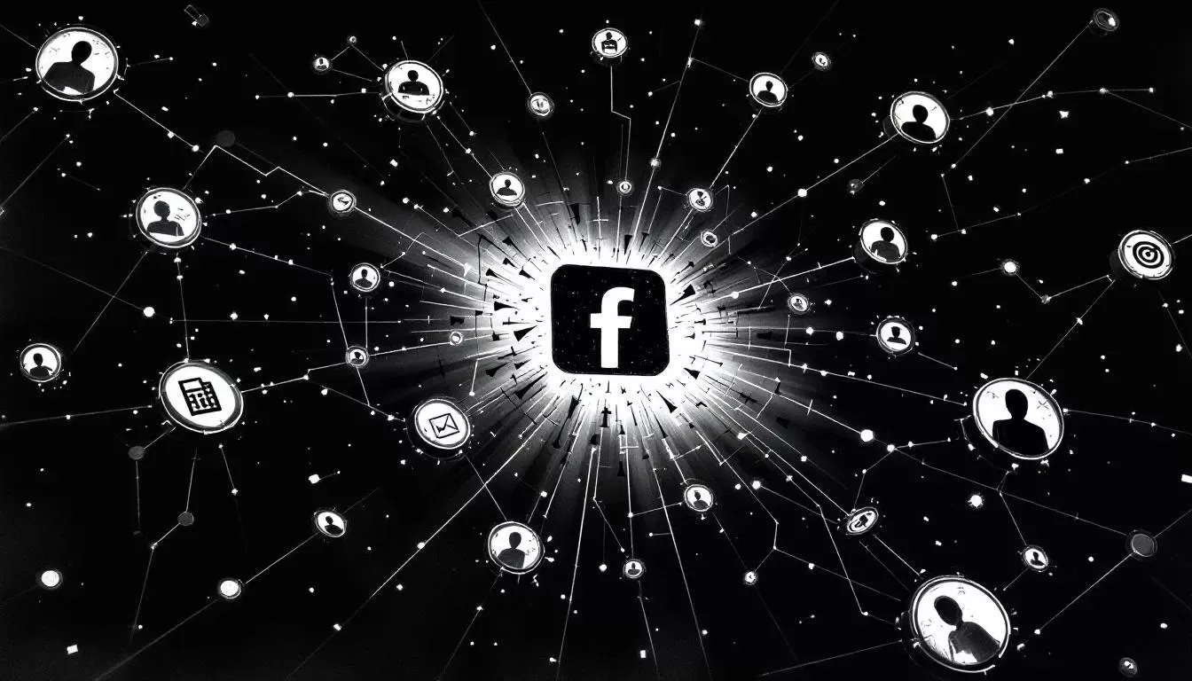 A diagram showing the utilization of Facebook Pixel for better tracking in ad campaigns.