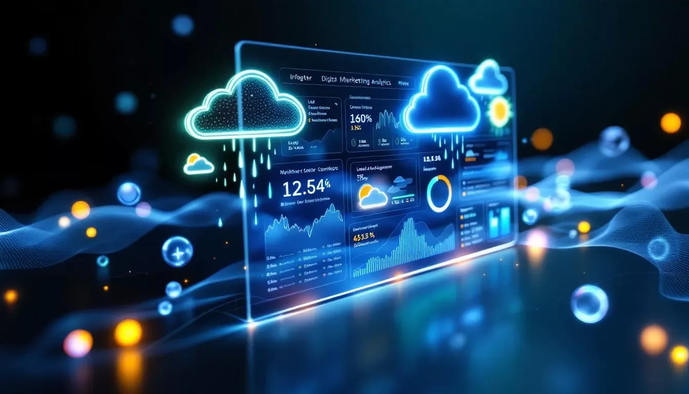 A visual representation of how to use weather to improve meta lead generation campaigns.
