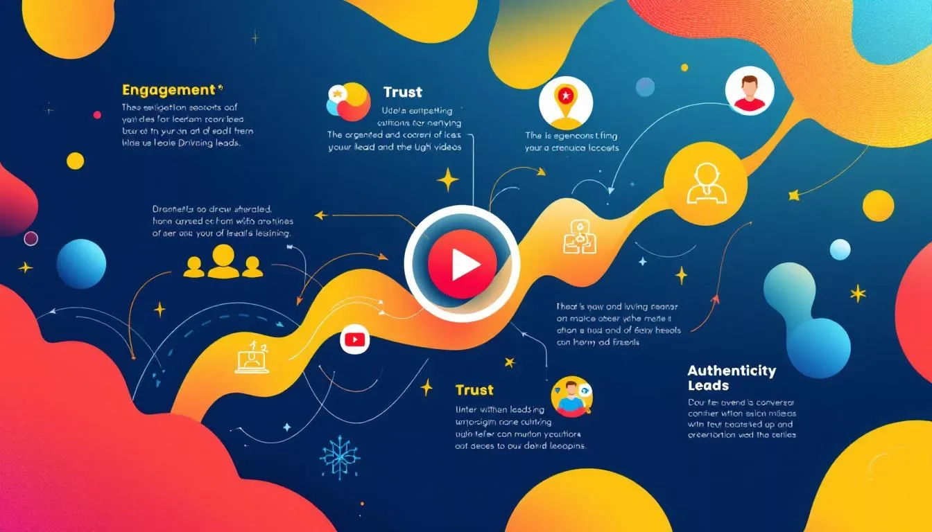 Benefits of using UGC videos in lead ad campaigns, visually represented.