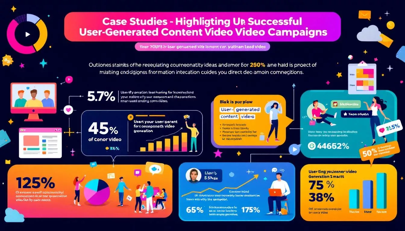 Case studies showcasing successful UGC video campaigns.