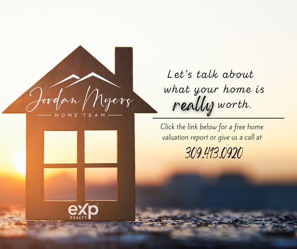 Real estate Facebook lead ad example: home worth more than you think from Jordan Myers eXp