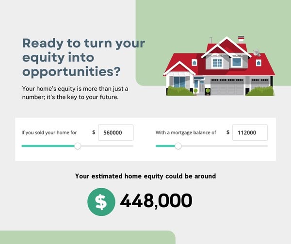 Real estate Facebook lead ad example: free no obligation home valuation from Teresa Robertson Keller Williams