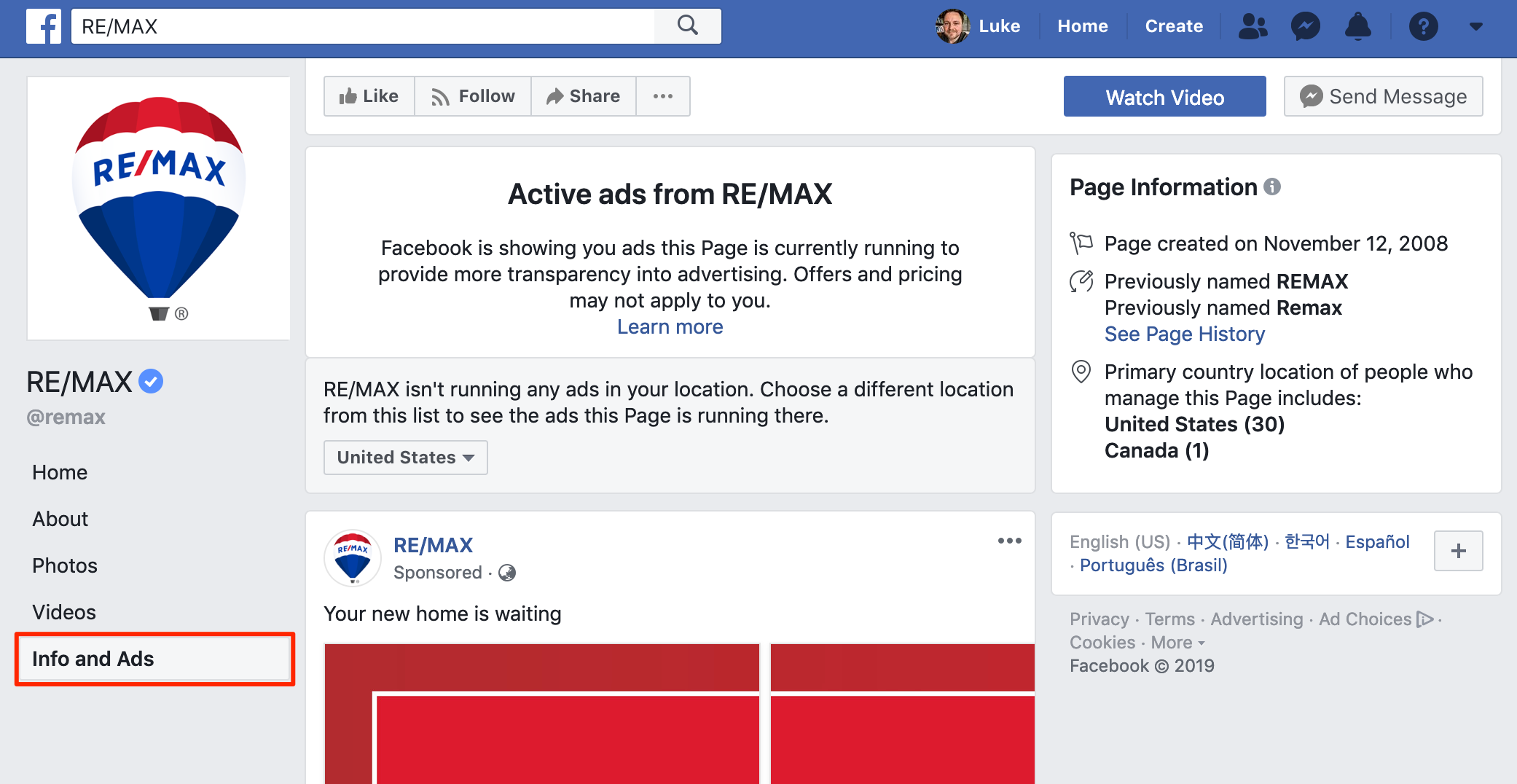 remaxfacebookpage LeadSync Blog Facebook Lead Ads Tips