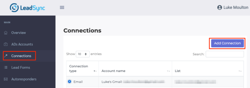 Add Follow Up Boss Connection to LeadSync