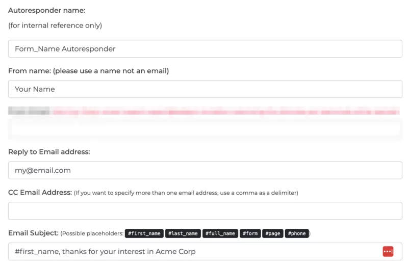 Add_Autoresponder_details | LeadSync:Facebook 和 Instagram 潜在客户广告技巧