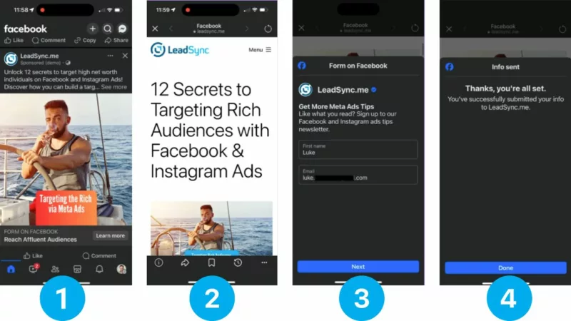 Instant Forms Browser Add Banner | LeadSync Blog