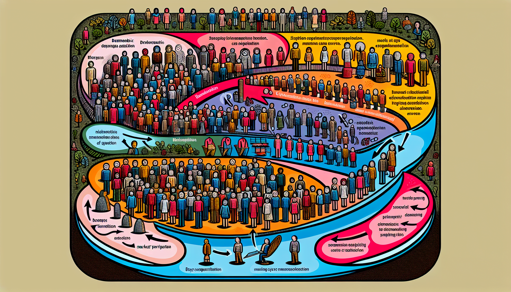 Illustration of defining target audience