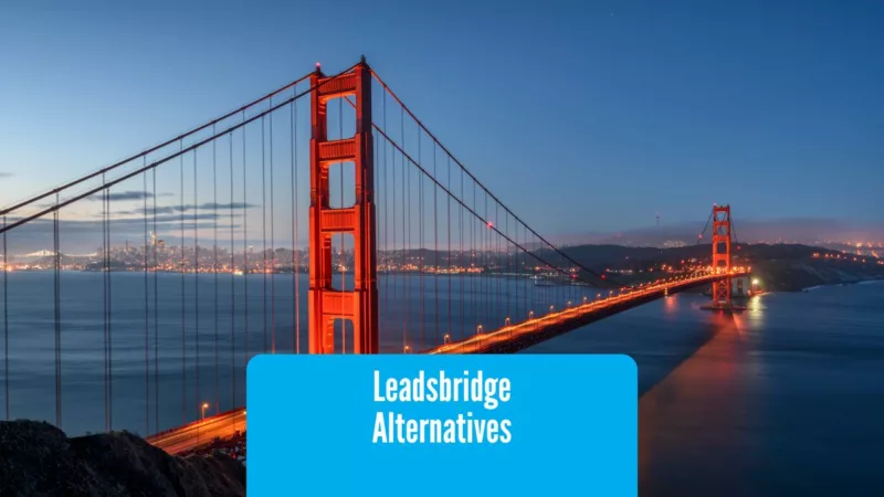 Leadsbridge Alternatives | LeadSync Blog Image of the Golden Gate Bridge