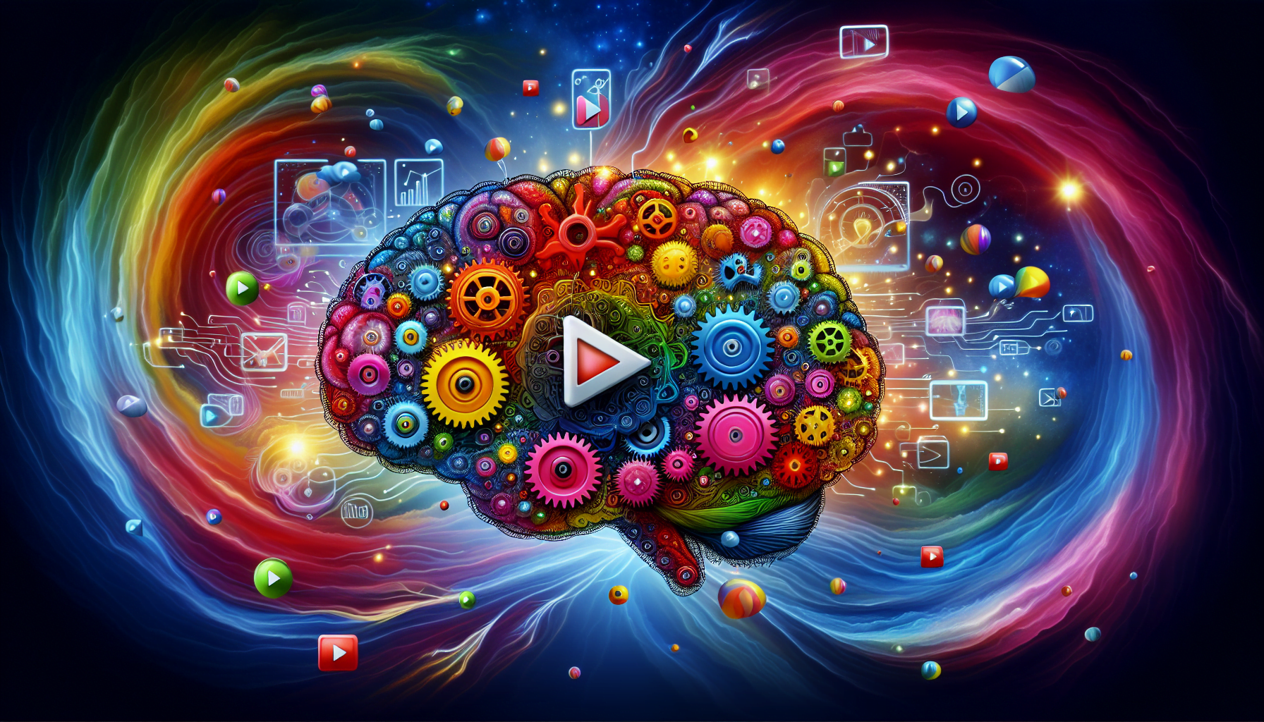 Illustration explaining the science behind shorter video ads.