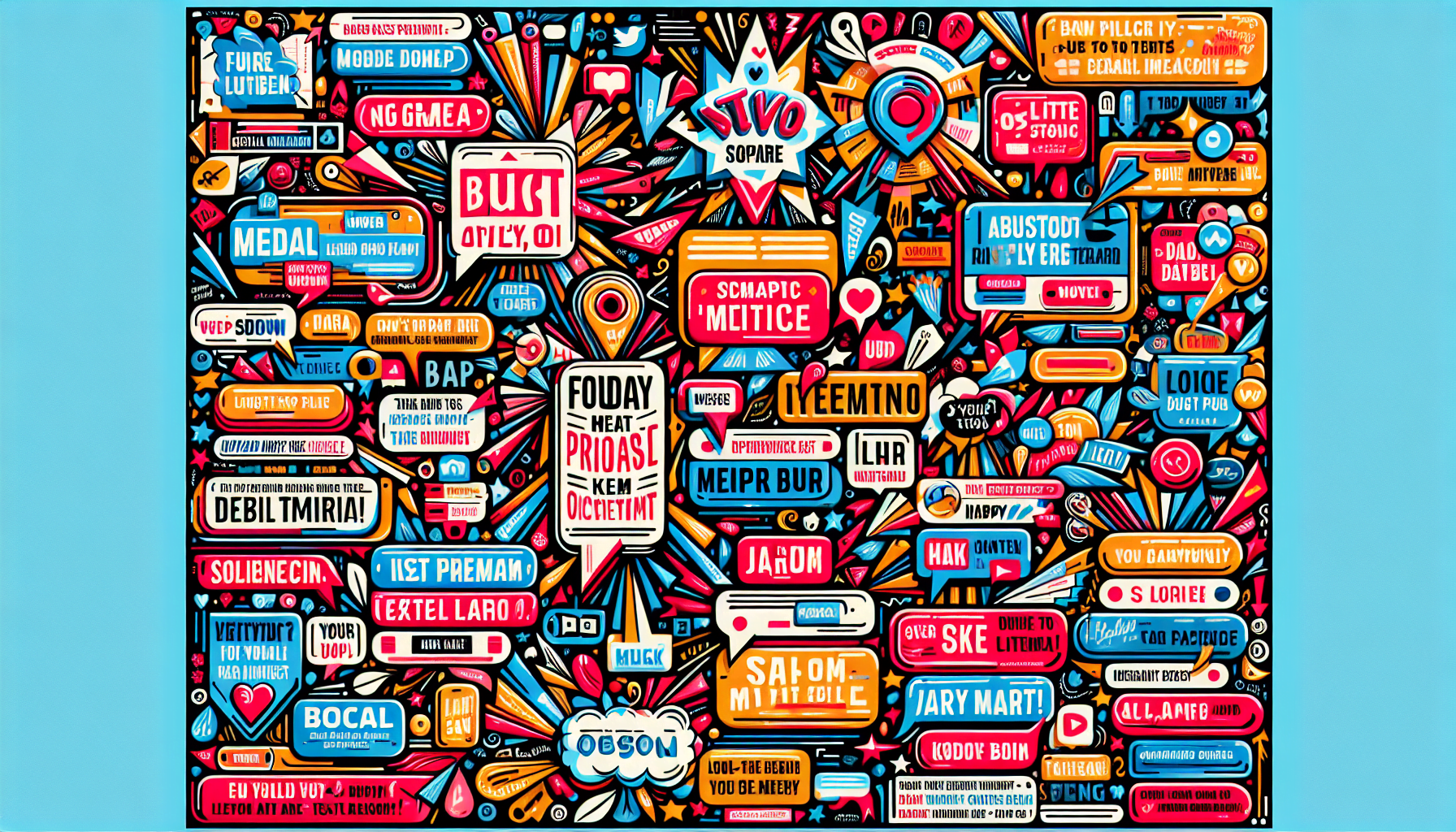 A collection of examples showcasing successful primary text lengths for Facebook ads.