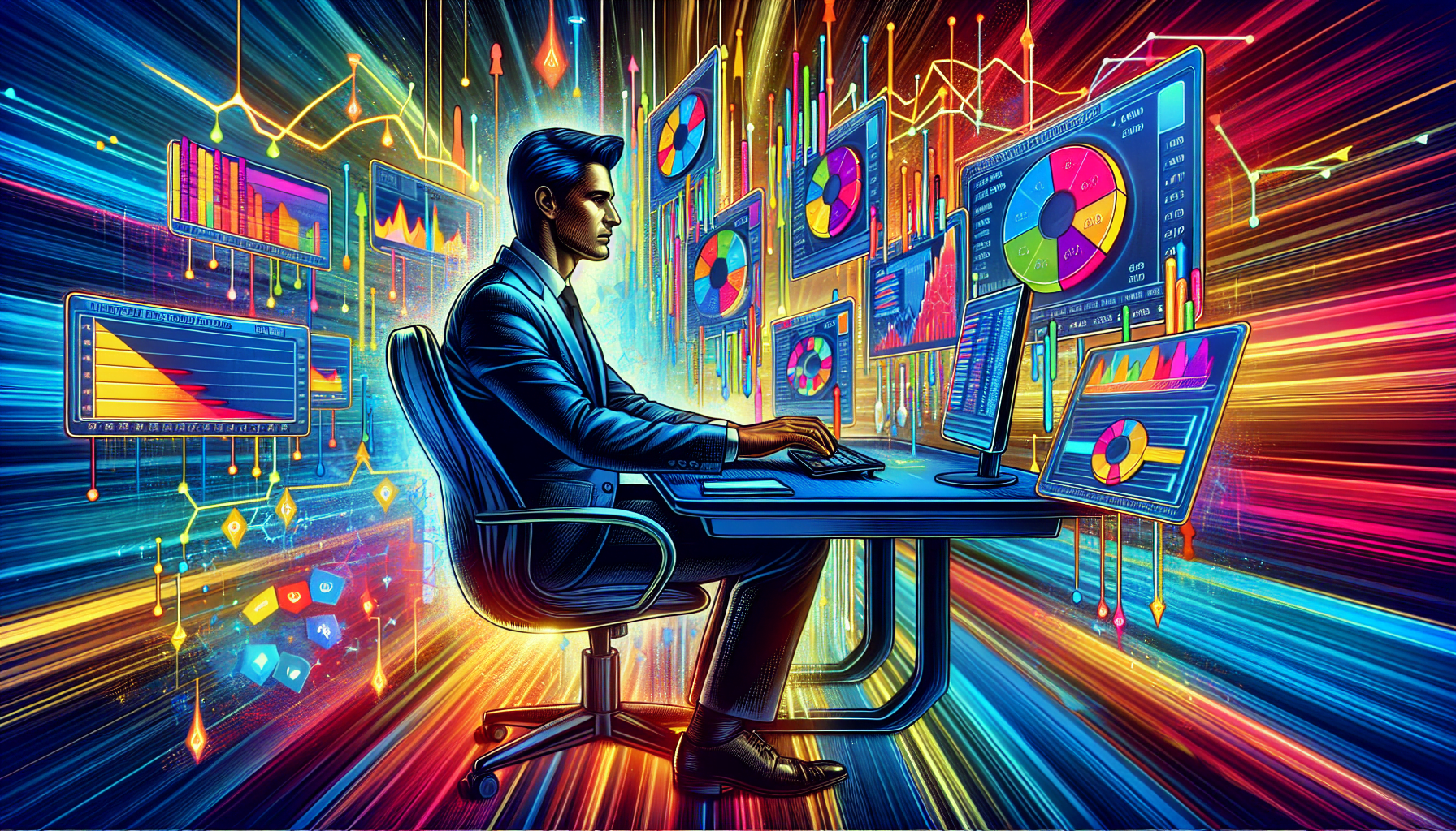 An illustration of a real estate professional centralizing their leads.