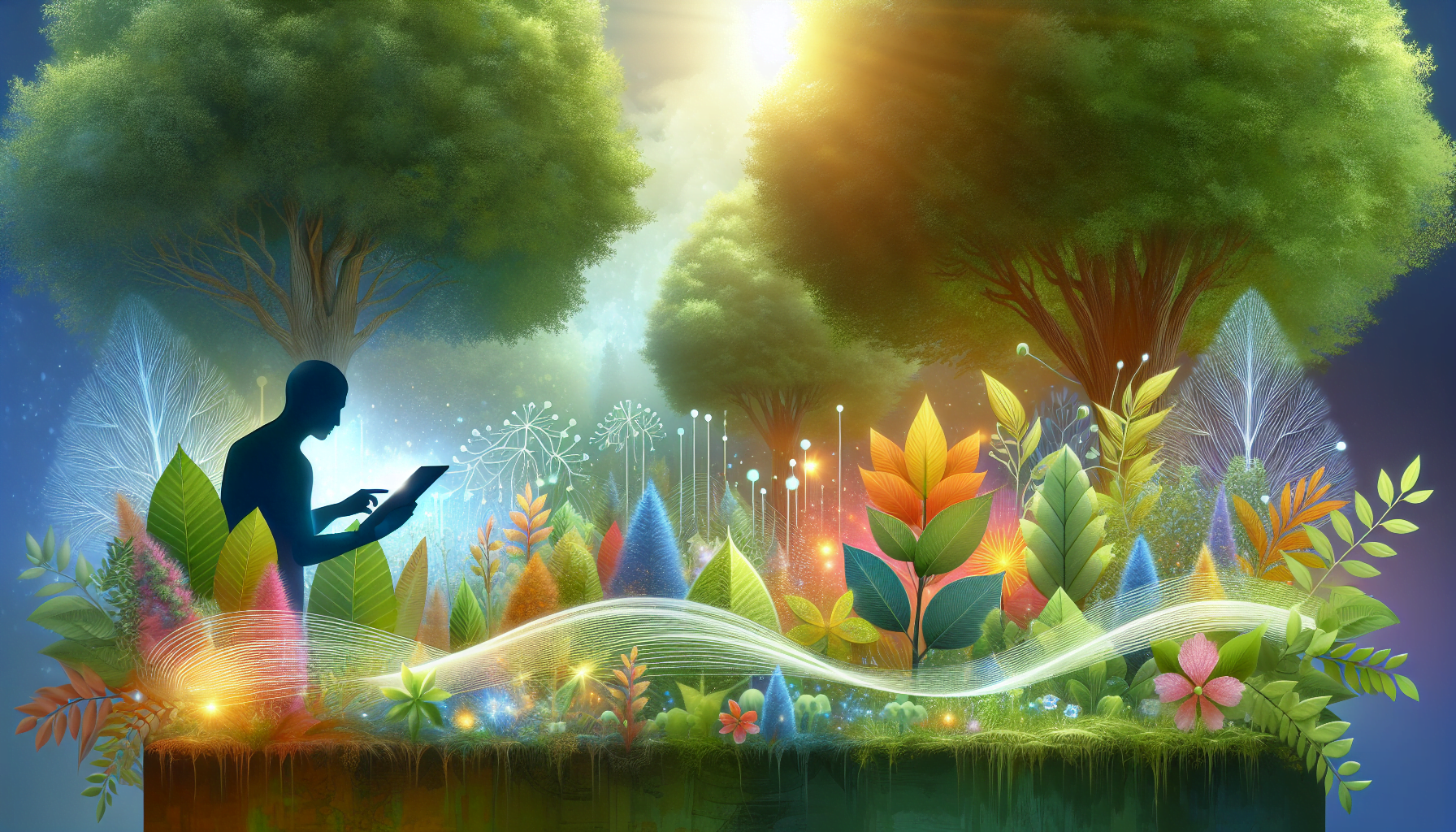 An illustration depicting the significance of landscaping leads in a business context.