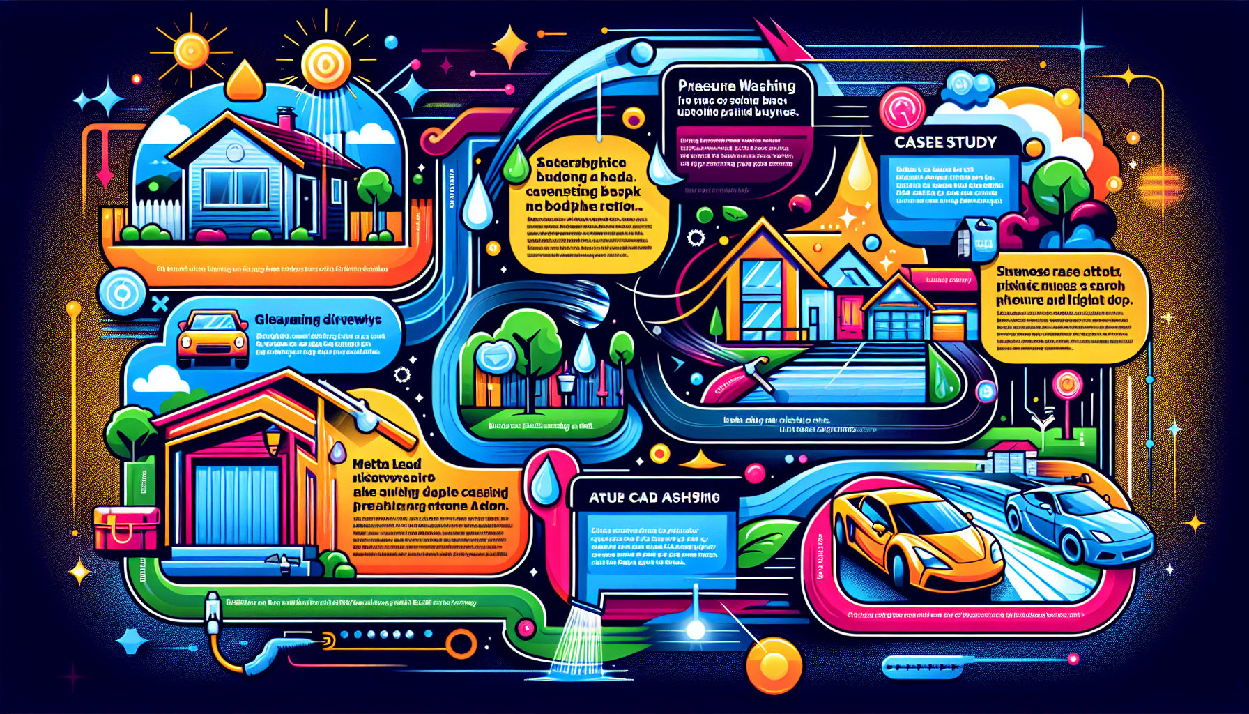 An illustration of successful case studies for meta lead ads campaigns.