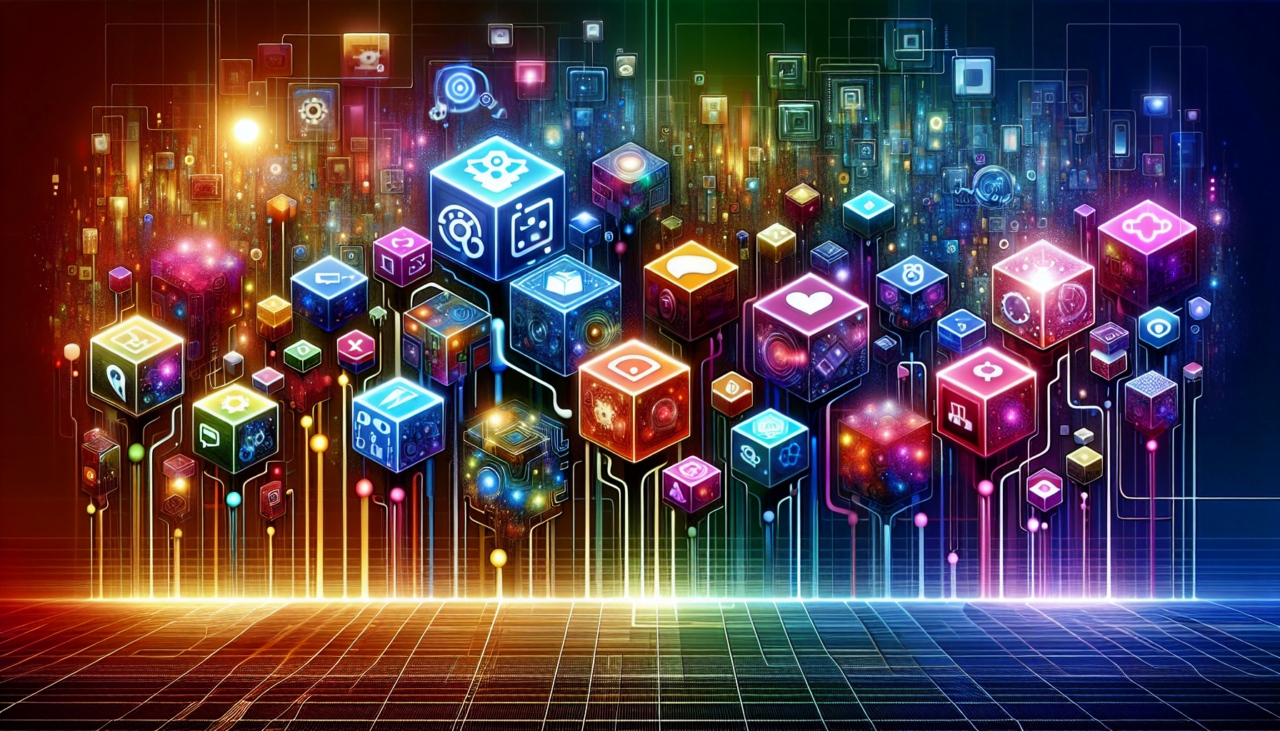 An artistic representation of top lead distribution tools for 2024.